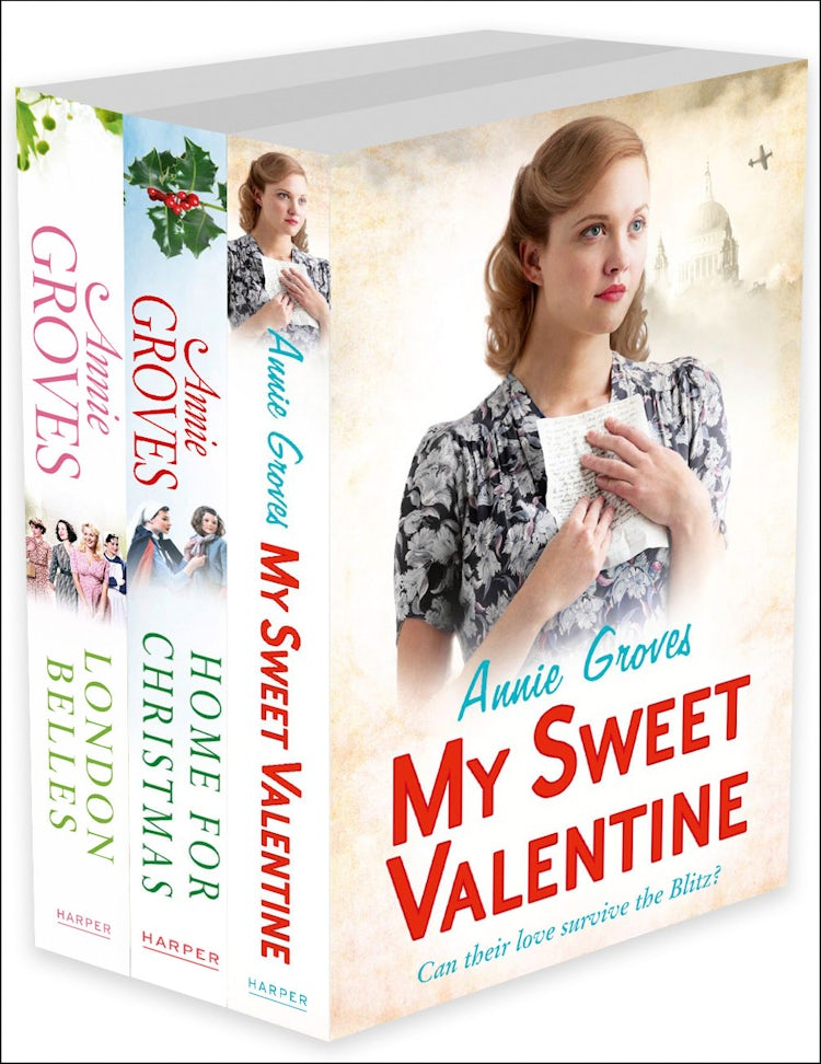 Cover image for Annie Groves 3-Book Collection 1: My Sweet Valentine, Home For Christmas, London Belles, isbn: 9780007514496