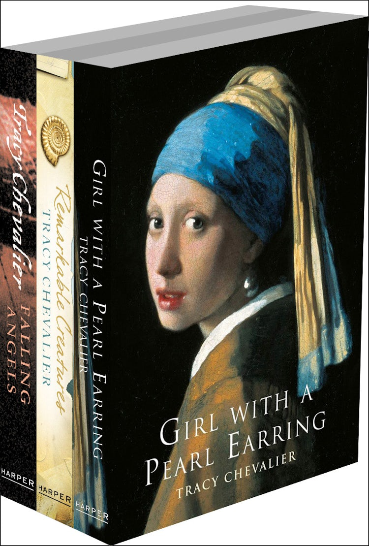 Cover image for Tracy Chevalier 3-Book Collection: Girl With a Pearl Earring, Remarkable Creatures, Falling Angels, isbn: 9780007514519