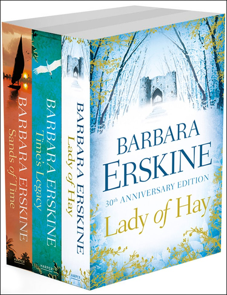Cover image for Barbara Erskine 3-Book Collection: Lady of Hay, Time’s Legacy, Sands of Time, isbn: 9780007515318
