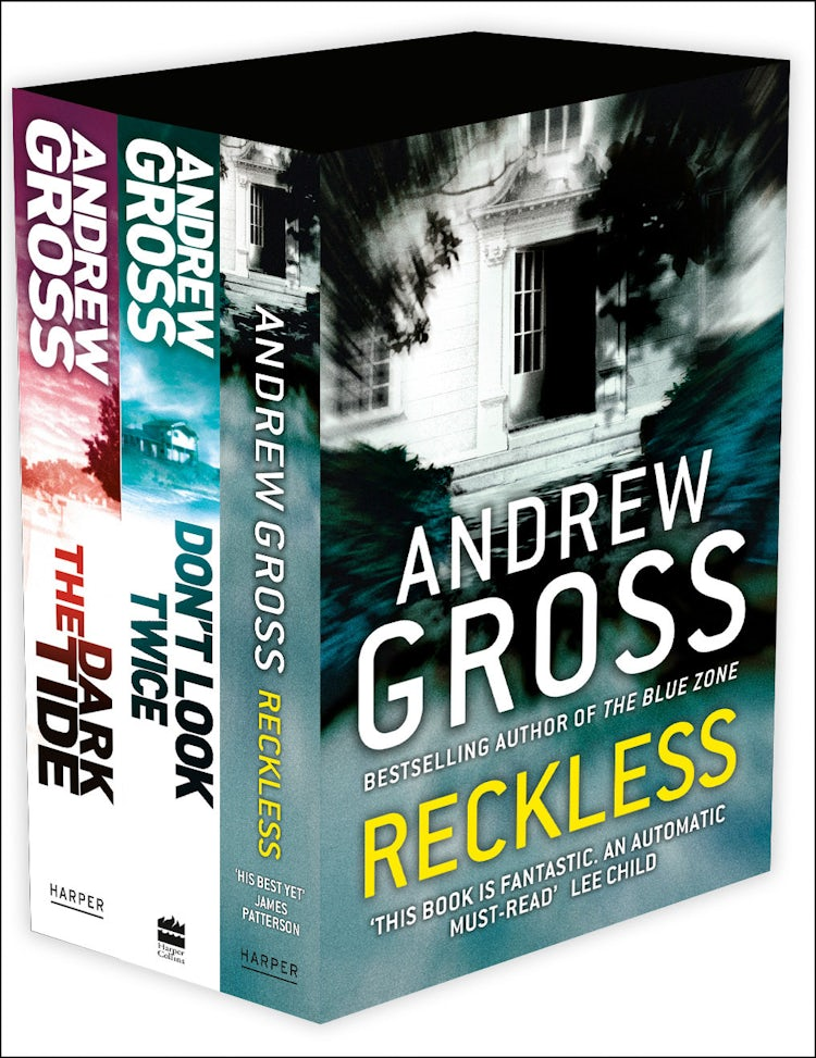 Cover image for Andrew Gross 3-Book Thriller Collection 1: The Dark Tide, Don’t Look Twice, Relentless, isbn: 9780007515356