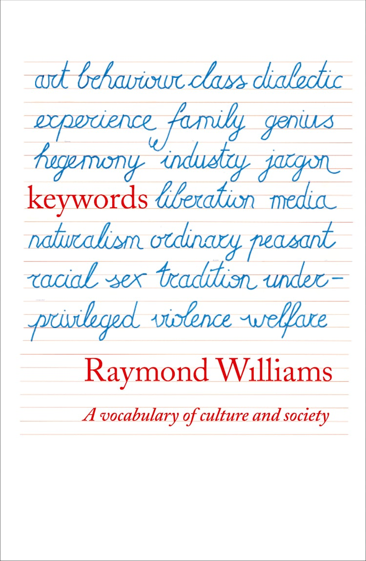 Cover image for Keywords: A Vocabulary of Culture and Society, isbn: 9780007516209