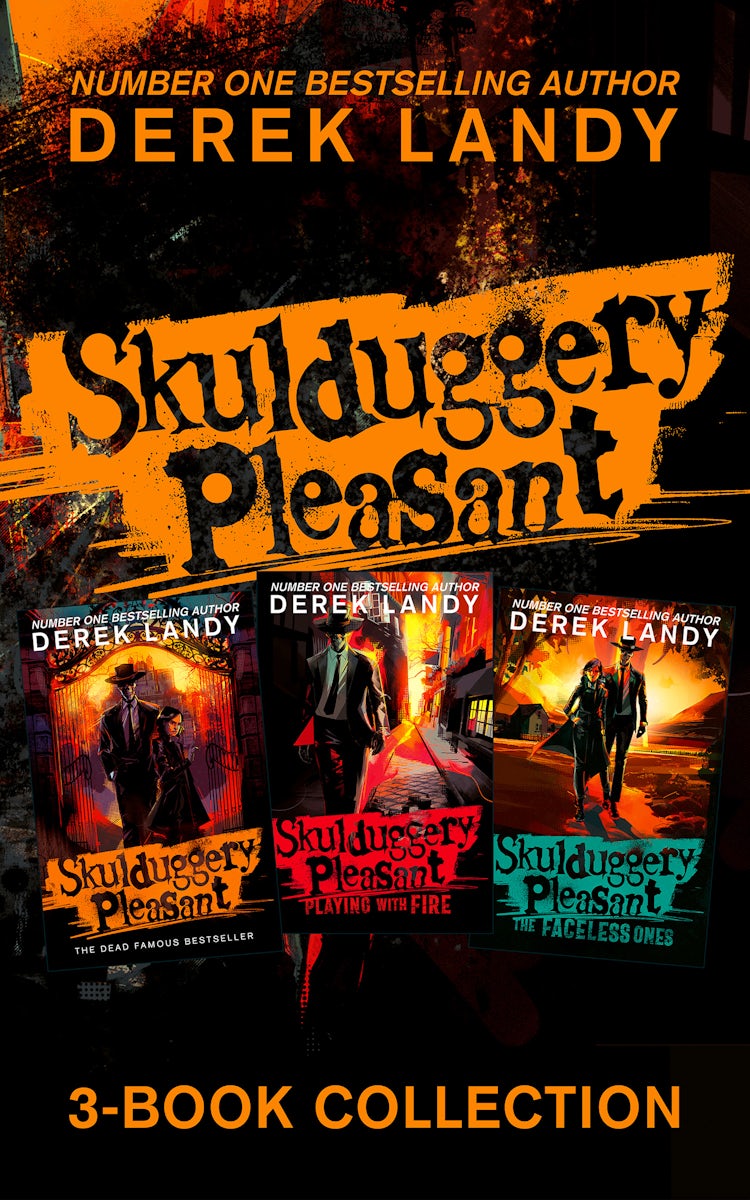 Cover image for Skulduggery Pleasant – Skulduggery Pleasant: Books 1 – 3: The Faceless Ones Trilogy: Skulduggery Pleasant, Playing with Fire, The Faceless Ones, isbn: 9780007520749