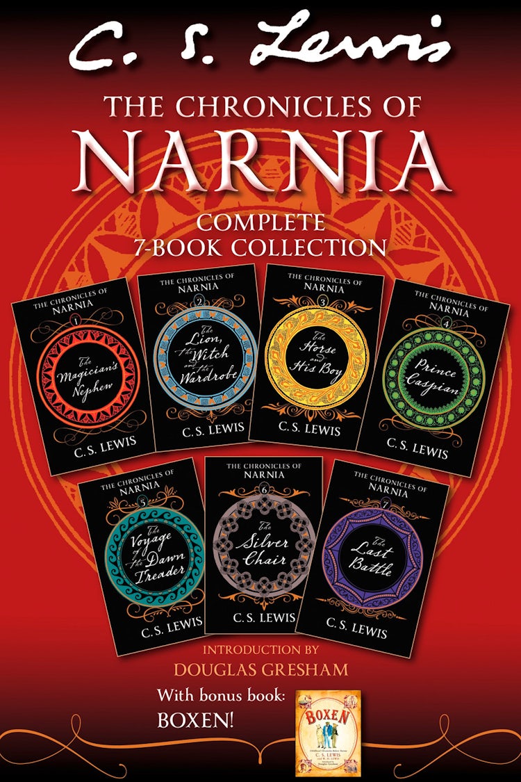 Cover image for The Chronicles of Narnia 7-in-1 Bundle with Bonus Book, Boxen (The Chronicles of Narnia), isbn: 9780007531202