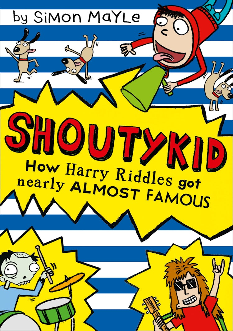 Cover image for How Harry Riddles Got Nearly Almost Famous (Shoutykid, Book 3), isbn: 9780007531936