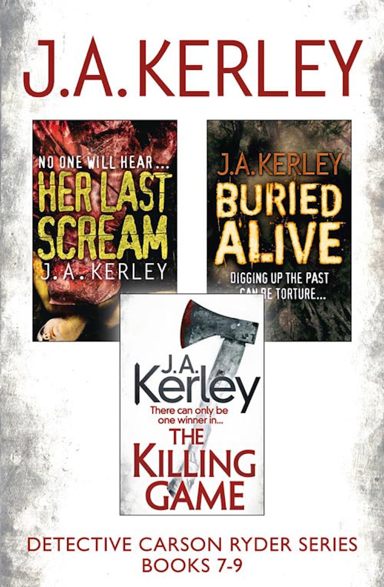 Cover image for Detective Carson Ryder Thriller Series Books 7-9: Buried Alive, Her Last Scream, The Killing Game, isbn: 9780007535187