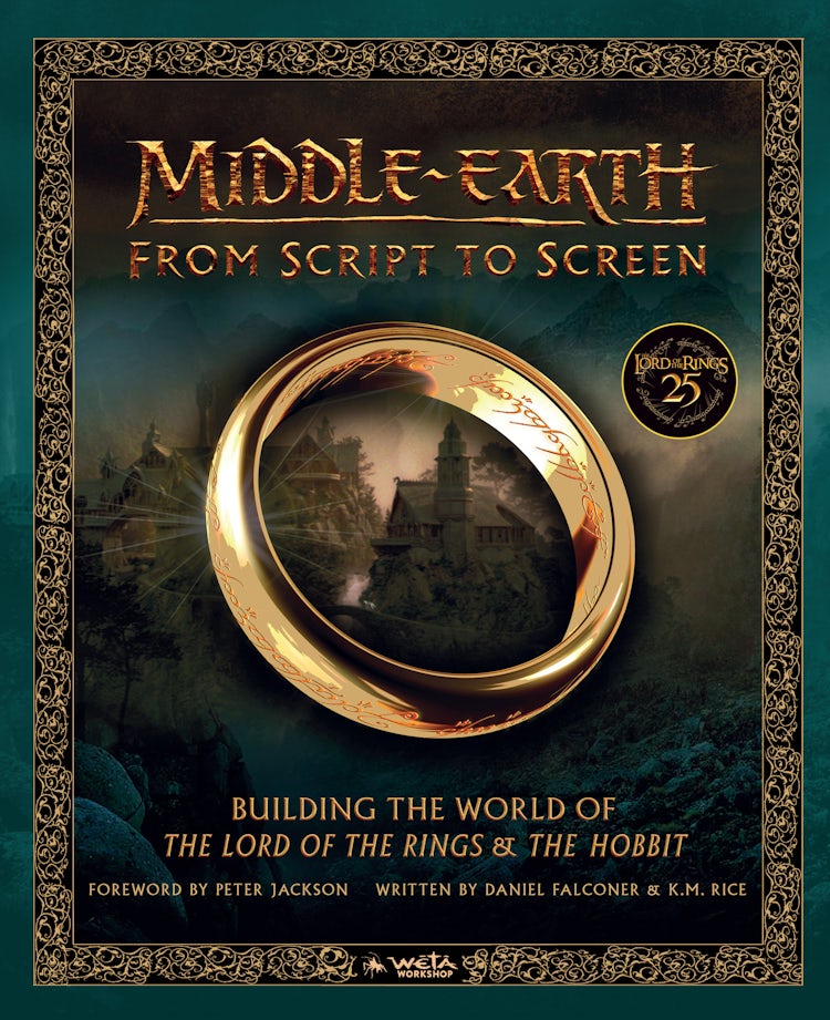 Cover image for Middle-earth From Script to Screen: Building the World of The Lord of the Rings and The Hobbit, isbn: 9780007544103
