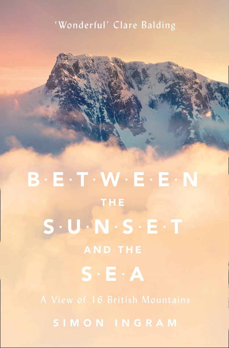 Cover image for Between the Sunset and the Sea: A View of 16 British Mountains, isbn: 9780007547890