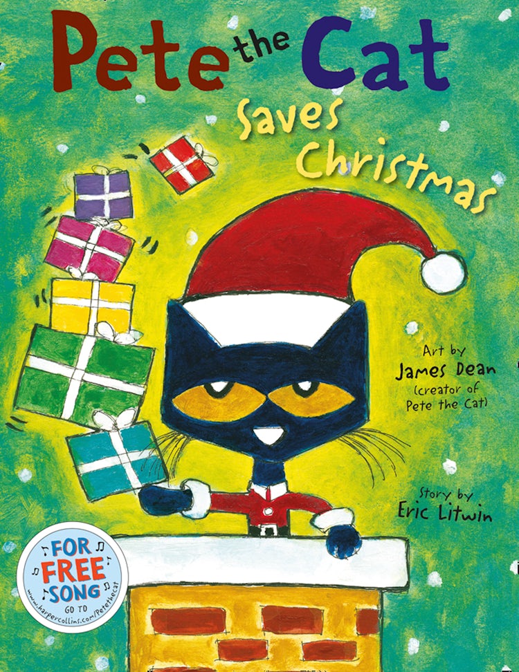 Cover image for Pete the Cat: Saves Christmas, isbn: 9780007553693