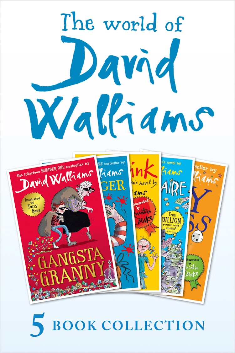 Cover image for The World of David Walliams 5 Book Collection (The Boy in the Dress, Mr Stink, Billionaire Boy, Gangsta Granny, Ratburger), isbn: 9780007554096