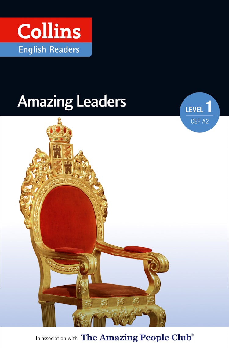 Cover image for Amazing Leaders: A2 (Collins Amazing People ELT Readers), isbn: 9780007556885