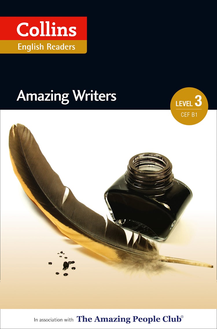 Cover image for Amazing Writers: B1 (Collins Amazing People ELT Readers), isbn: 9780007556946