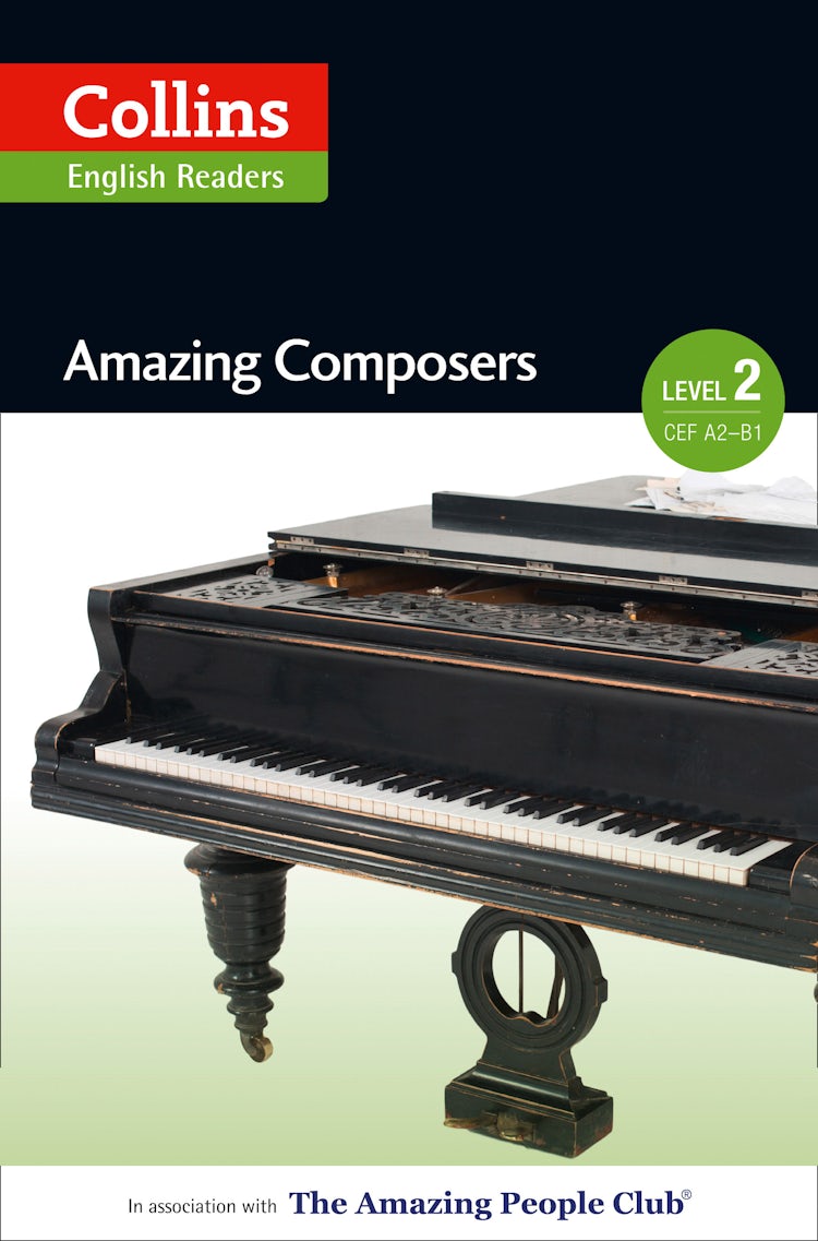Cover image for Amazing Composers: A2-B1 (Collins Amazing People ELT Readers), isbn: 9780007556991