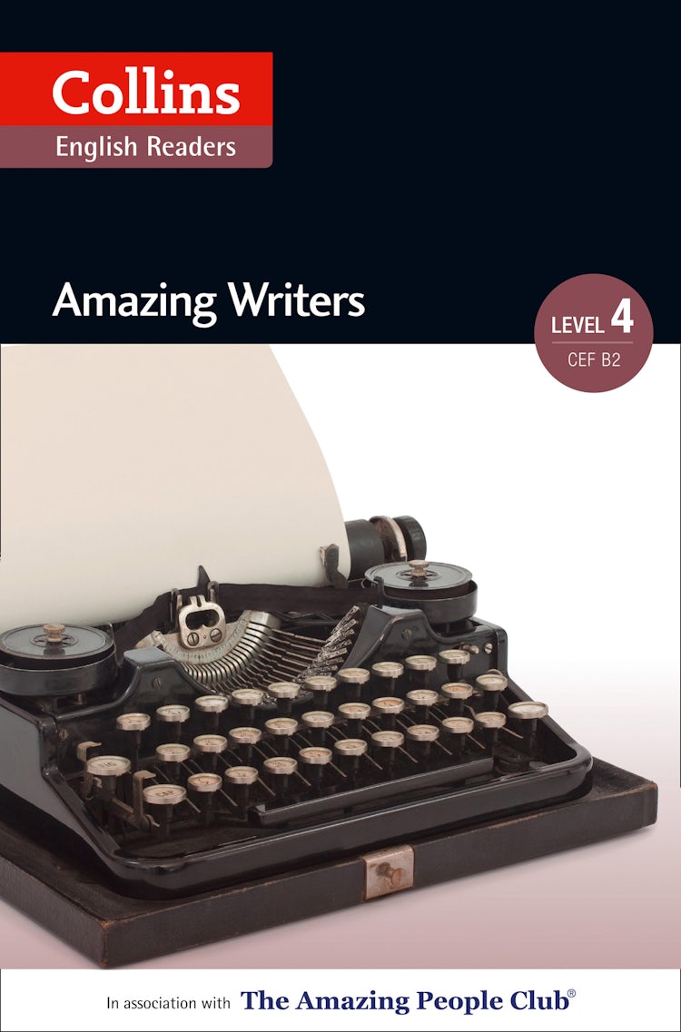 Cover image for Amazing Writers: B2 (Collins Amazing People ELT Readers), isbn: 9780007557035