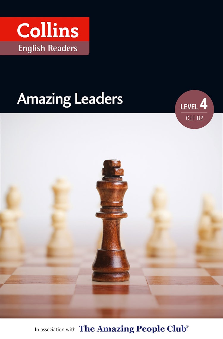 Cover image for Amazing Leaders: B2 (Collins Amazing People ELT Readers), isbn: 9780007557042