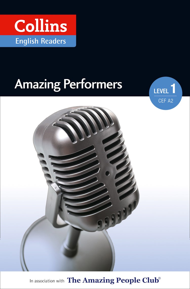Cover image for Amazing Performers: A2 (Collins Amazing People ELT Readers), isbn: 9780007557059