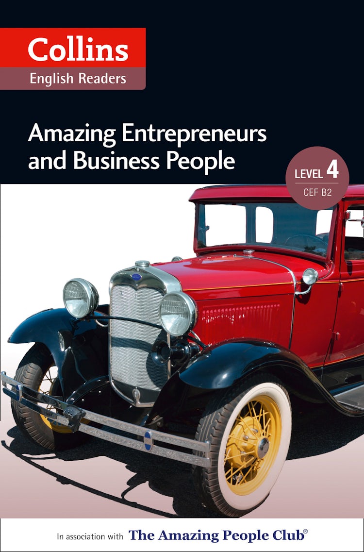 Cover image for Amazing Entrepreneurs and Business People: B2 (Collins Amazing People ELT Readers), isbn: 9780007557080