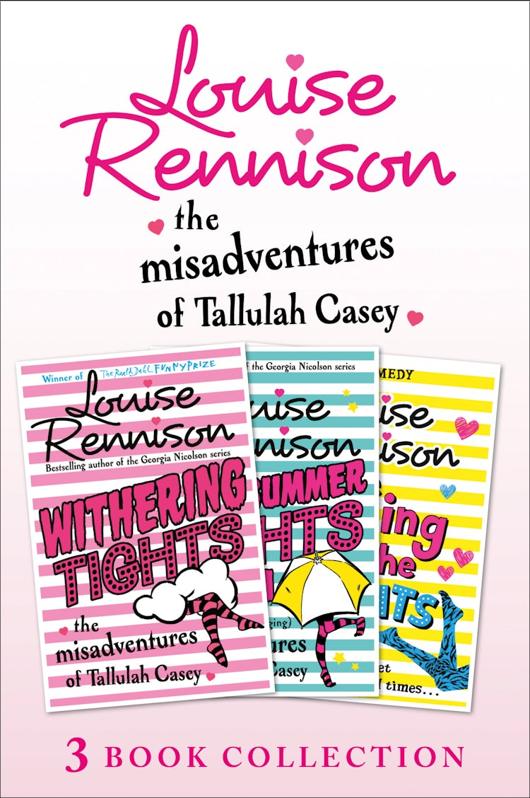 Cover image for The Misadventures of Tallulah Casey 3-Book Collection: Withering Tights, A Midsummer Tights Dream and A Taming of the Tights, isbn: 9780007557202