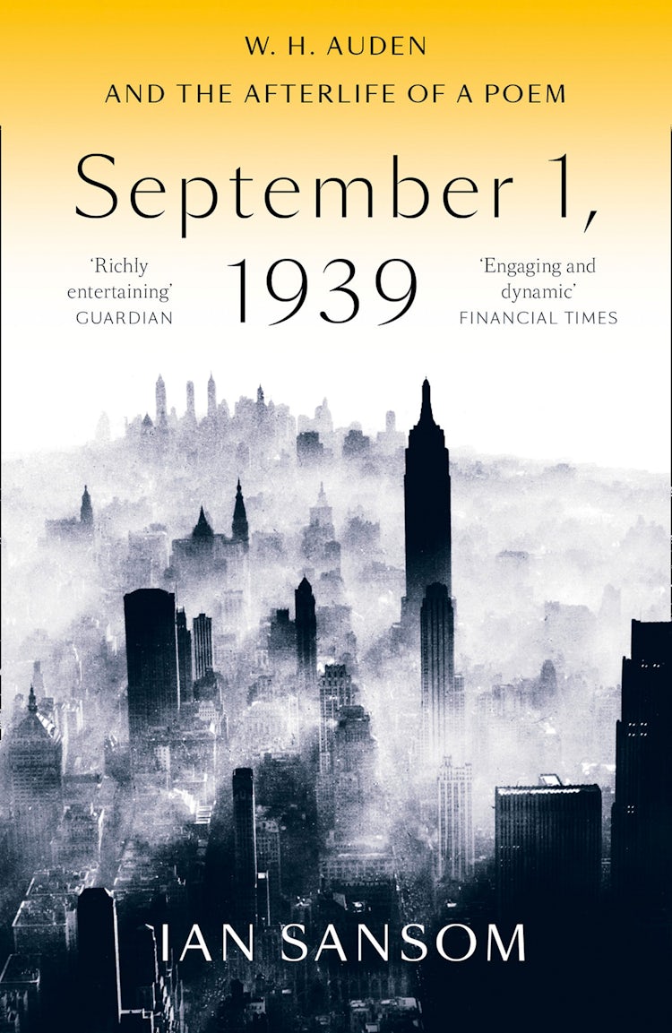 Cover image for September 1, 1939: W. H. Auden and the Afterlife of a Poem, isbn: 9780007557233