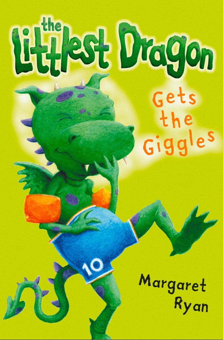 Cover image for The Littlest Dragon Gets the Giggles, isbn: 9780007572014