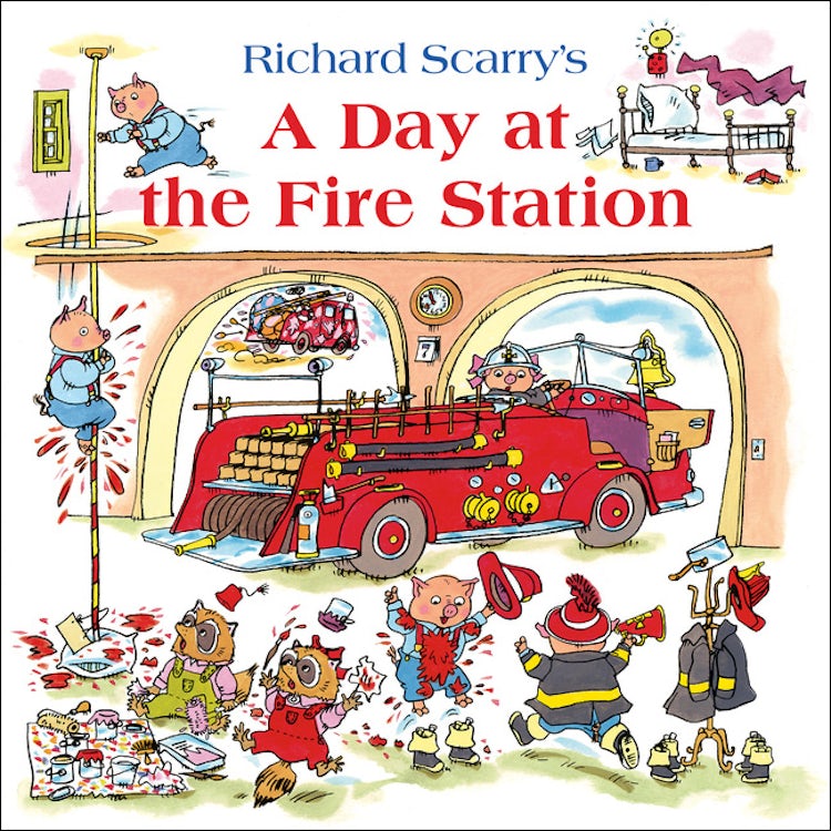 Cover image for A Day at the Fire Station, isbn: 9780007574957