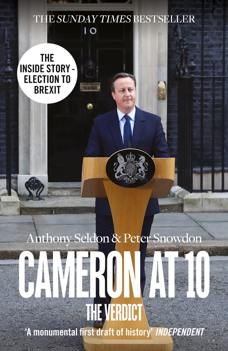 Cover image for Cameron at 10: From Election to Brexit, isbn: 9780007575527