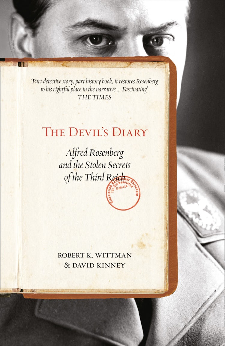 Cover image for Devil's Diary: Alfred Rosenberg and the Stolen Secrets of the Third Reich, isbn: 9780007576654