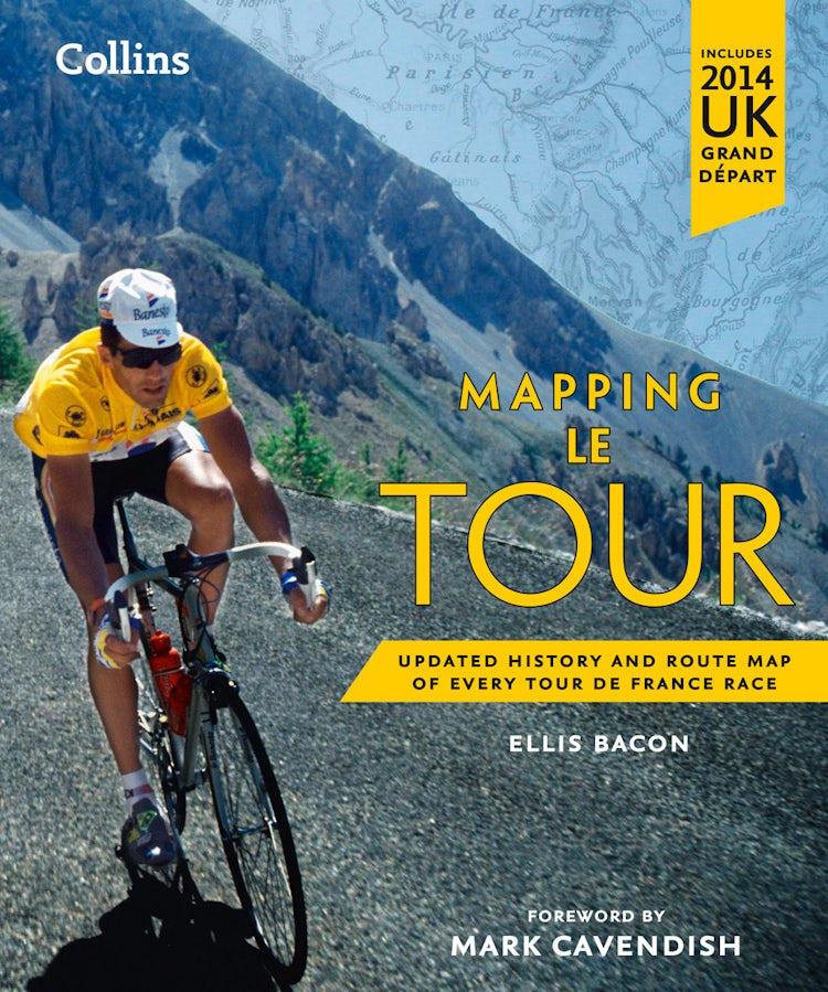 Cover image for Mapping Le Tour: The unofficial history of all 100 Tour de France races, isbn: 9780007585427