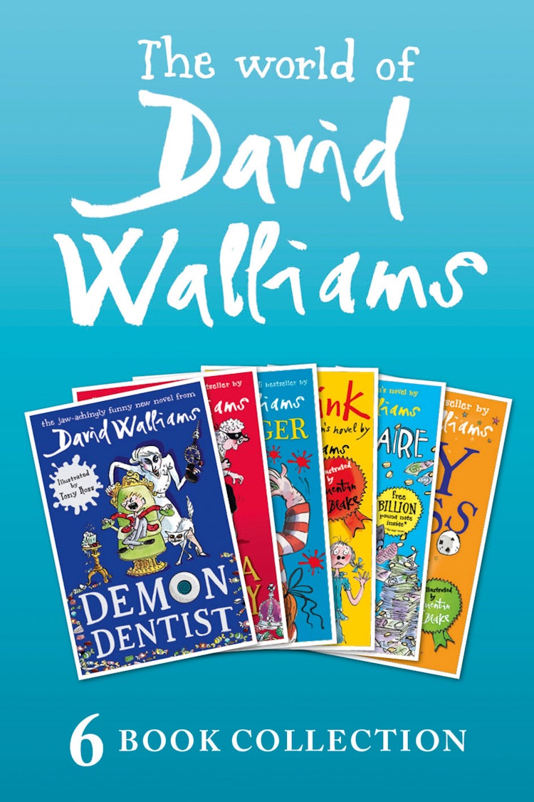 Cover image for The World of David Walliams: 6 Book Collection (The Boy in the Dress, Mr Stink, Billionaire Boy, Gangsta Granny, Ratburger, Demon Dentist) PLUS Exclusive Extras, isbn: 9780007589029