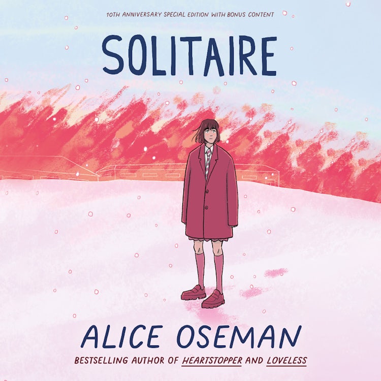 Cover image for Solitaire: Tiktok made me buy it! The teen bestseller from the YA Prize winning author and creator of Netflix series HEARTSTOPPER, isbn: 9780007590483