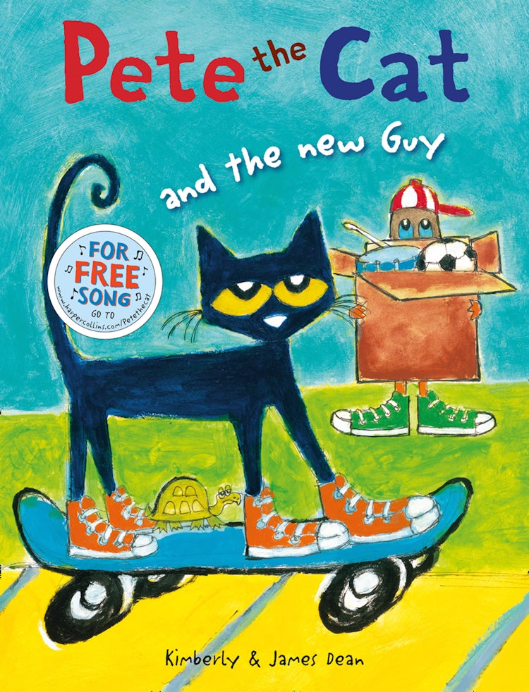 Cover image for Pete the Cat and the New Guy, isbn: 9780007590803