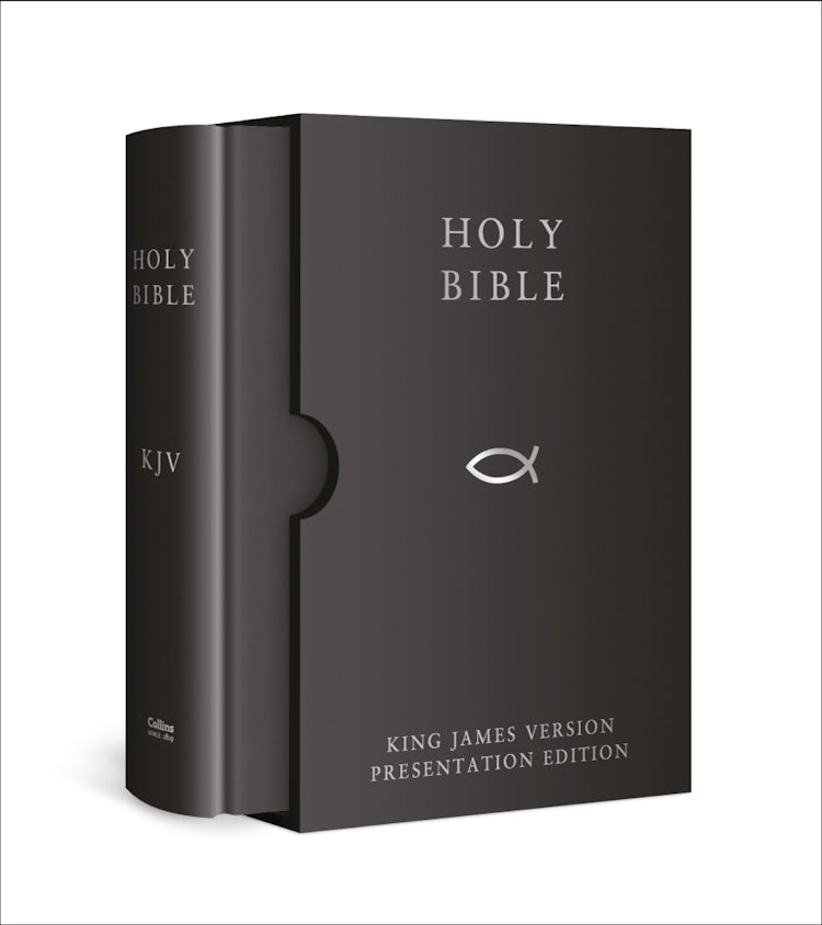 Cover image for Holy Bible: King James Version (KJV) Black Presentation Edition, isbn: 9780007946853