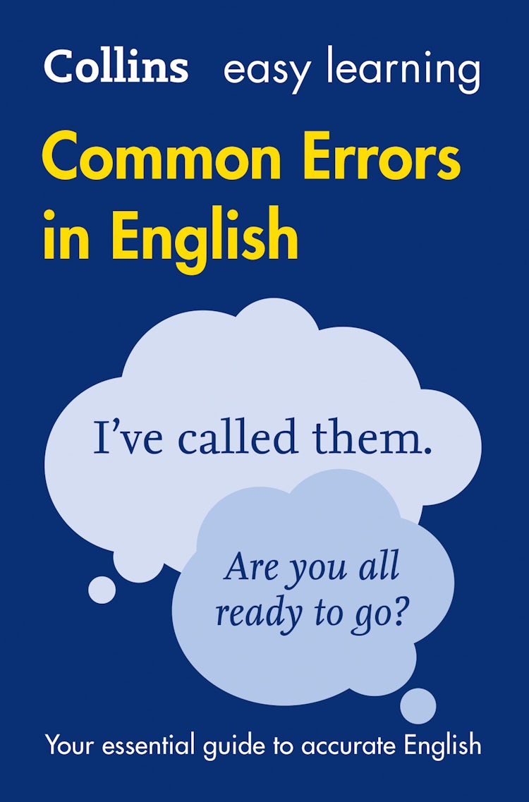 Cover image for Collins Common Errors in English [Second Edition], isbn: 9780008101763