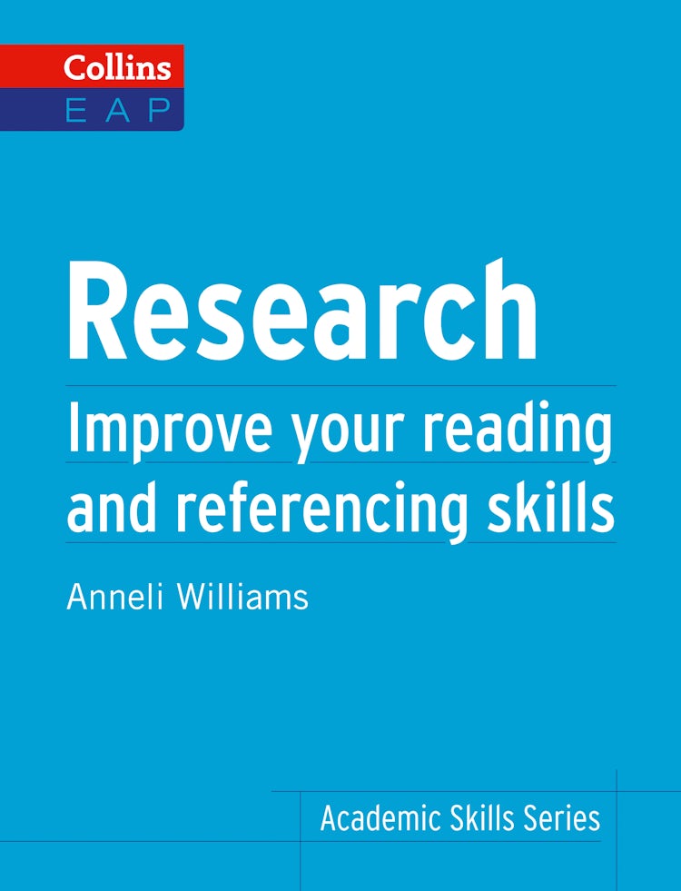 Cover image for Research: B2+ (Collins Academic Skills), isbn: 9780008101800