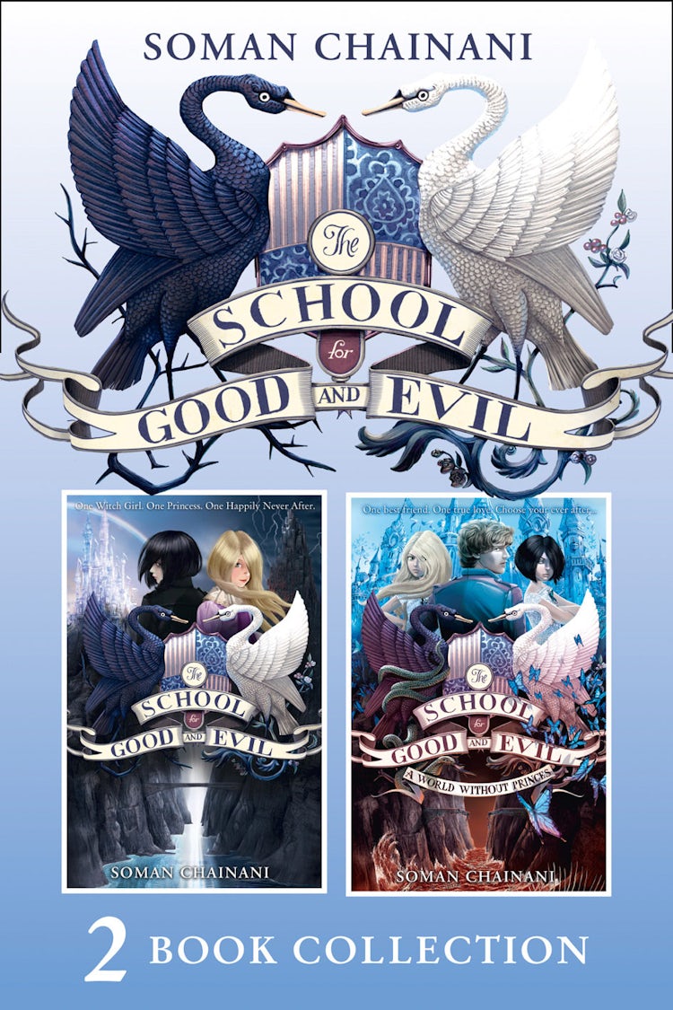 Cover image for The School for Good and Evil 2 book collection: The School for Good and Evil (1) and The School for Good and Evil (2) - A World Without Princes (The School for Good and Evil), isbn: 9780008108182