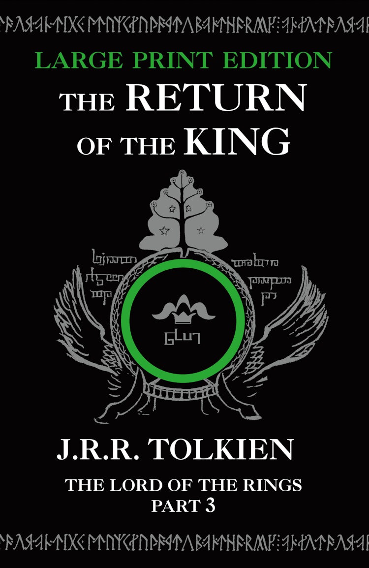 Cover image for The Return of the King [Large Type Edition], isbn: 9780008108311