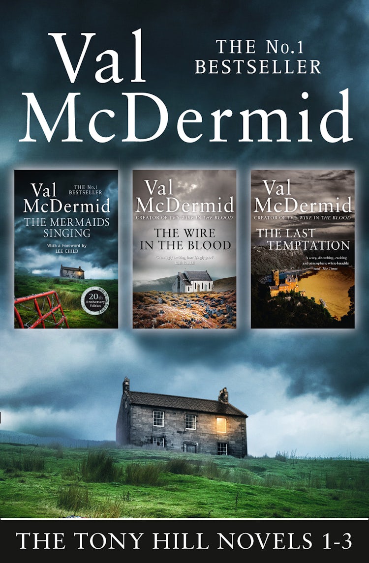 Cover image for Val McDermid 3-Book Thriller Collection: The Mermaids Singing, The Wire in the Blood, The Last Temptation (Tony Hill and Carol Jordan), isbn: 9780008108694
