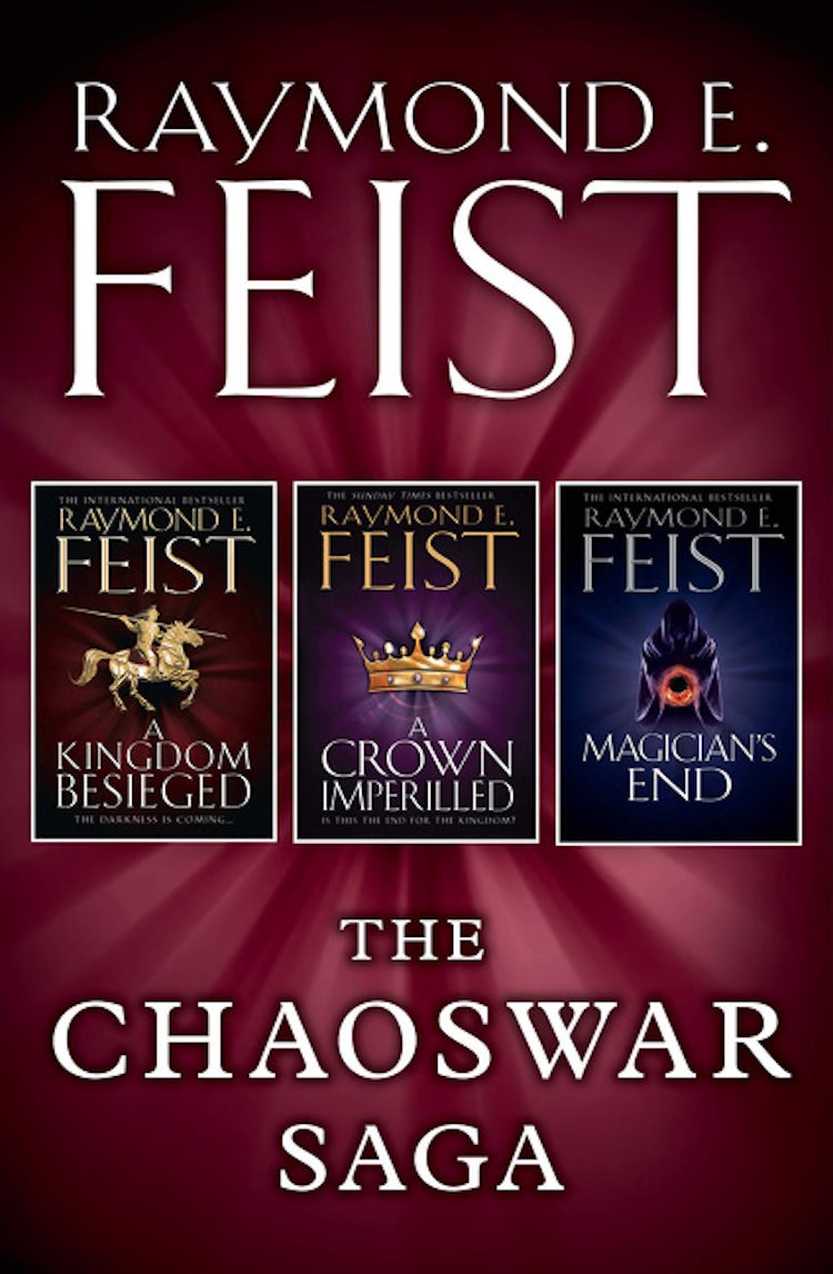 Cover image for The Chaoswar Saga: A Kingdom Besieged, A Crown Imperilled, Magician’s End, isbn: 9780008113728