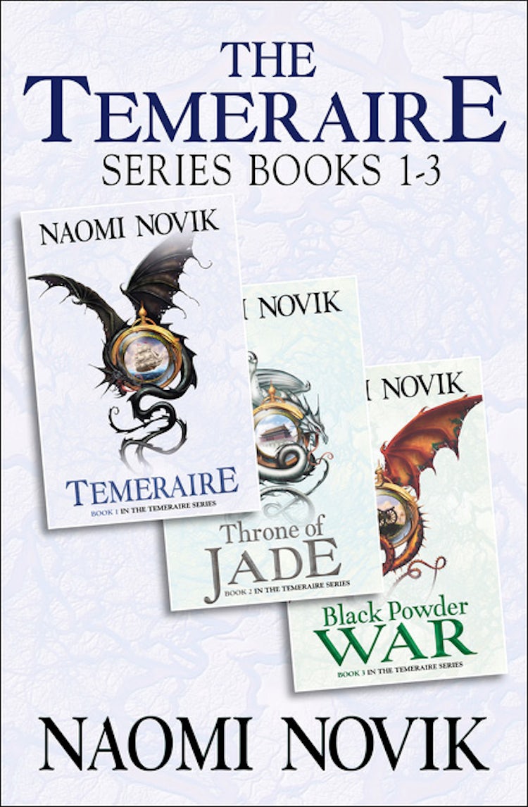 Cover image for The Temeraire Series Books 1-3: Temeraire, Throne of Jade, Black Powder War, isbn: 9780008118358