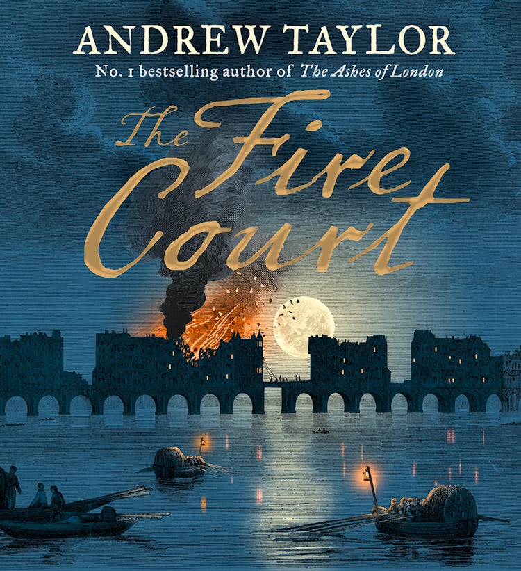 Cover image for The Fire Court: A gripping historical thriller from the bestselling author of The Ashes of London (James Marwood & Cat Lovett, Book 2), isbn: 9780008119157
