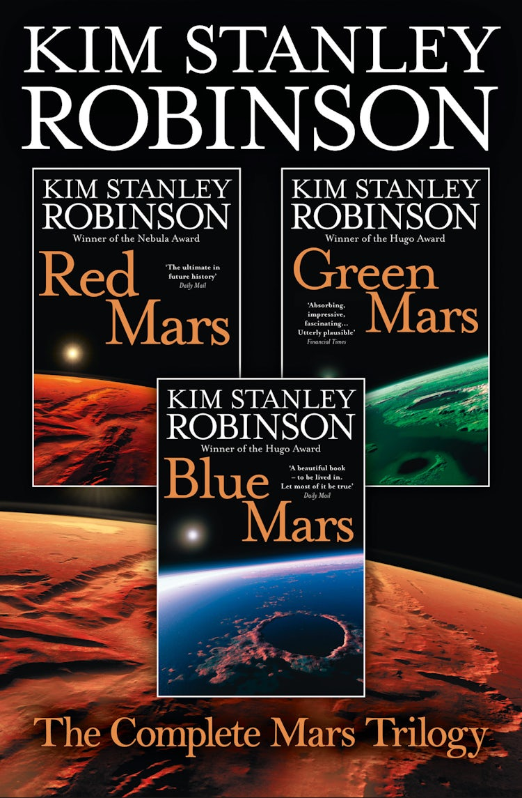 Cover image for The Complete Mars Trilogy: Red Mars, Green Mars, Blue Mars, isbn: 9780008121778