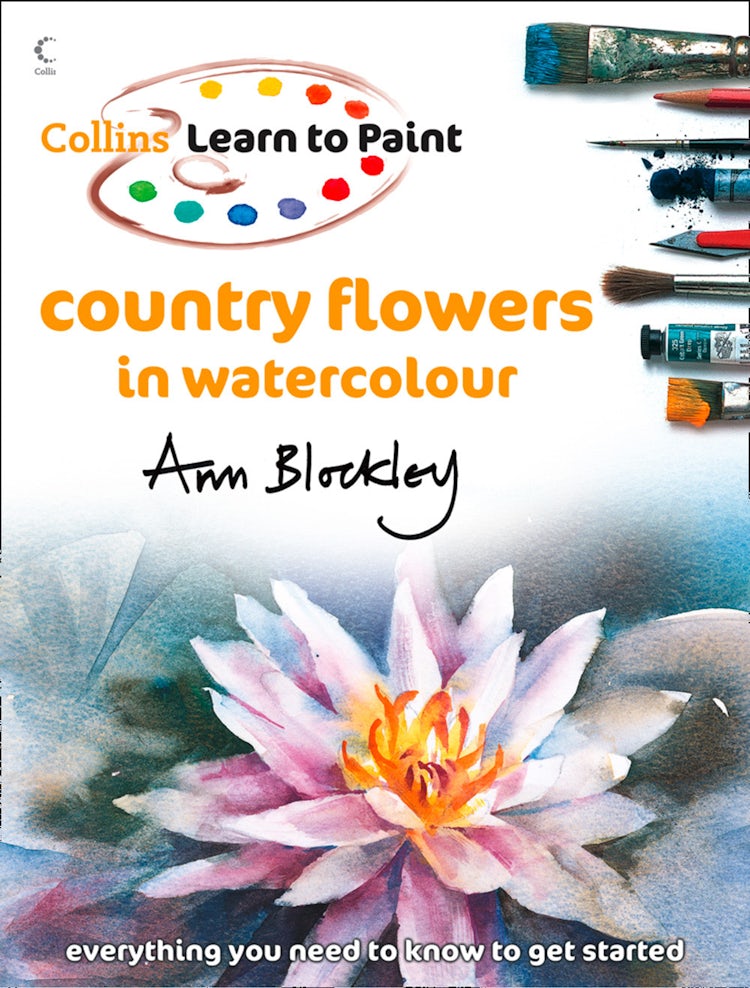 Cover image for Country Flowers in Watercolour (Collins Learn to Paint), isbn: 9780008123550