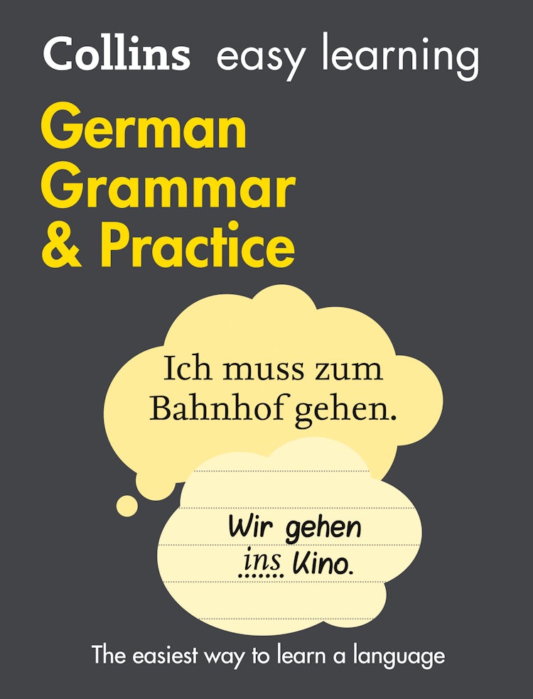 Cover image for Collins Easy Learning German Grammar and Practice [2nd Edition], isbn: 9780008141653
