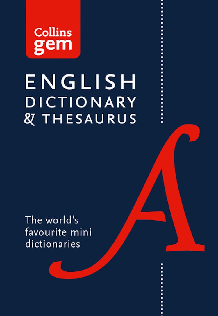 Cover image for Collins Gem Dictionary and Thesaurus [6th Edition], isbn: 9780008141714
