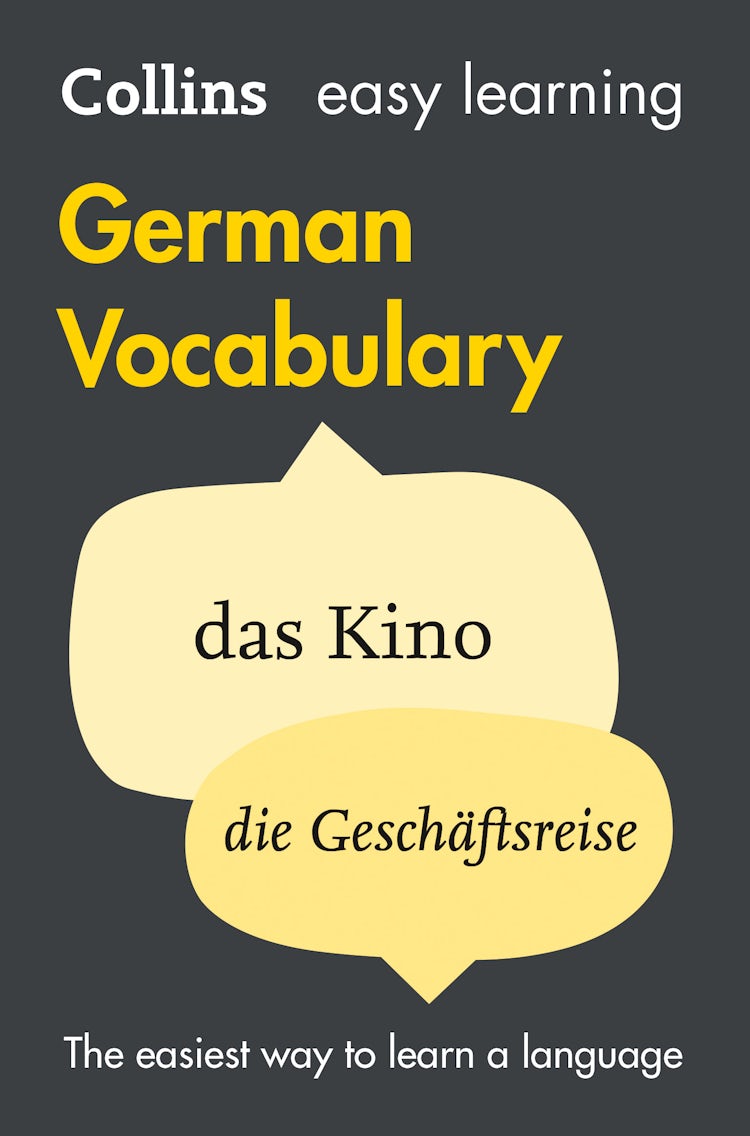 Cover image for Easy Learning German Vocabulary: Trusted support for learning (Collins Easy Learning), isbn: 9780008142063