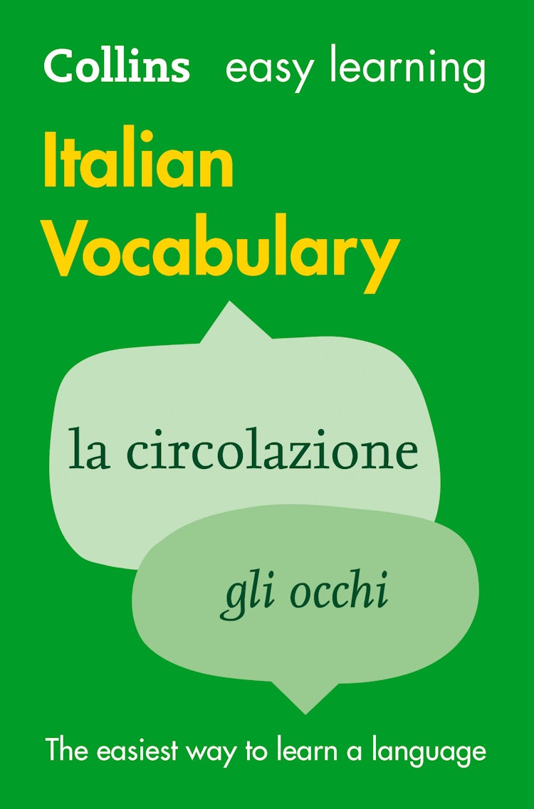 Cover image for Easy Learning Italian Vocabulary: Trusted support for learning (Collins Easy Learning), isbn: 9780008142070