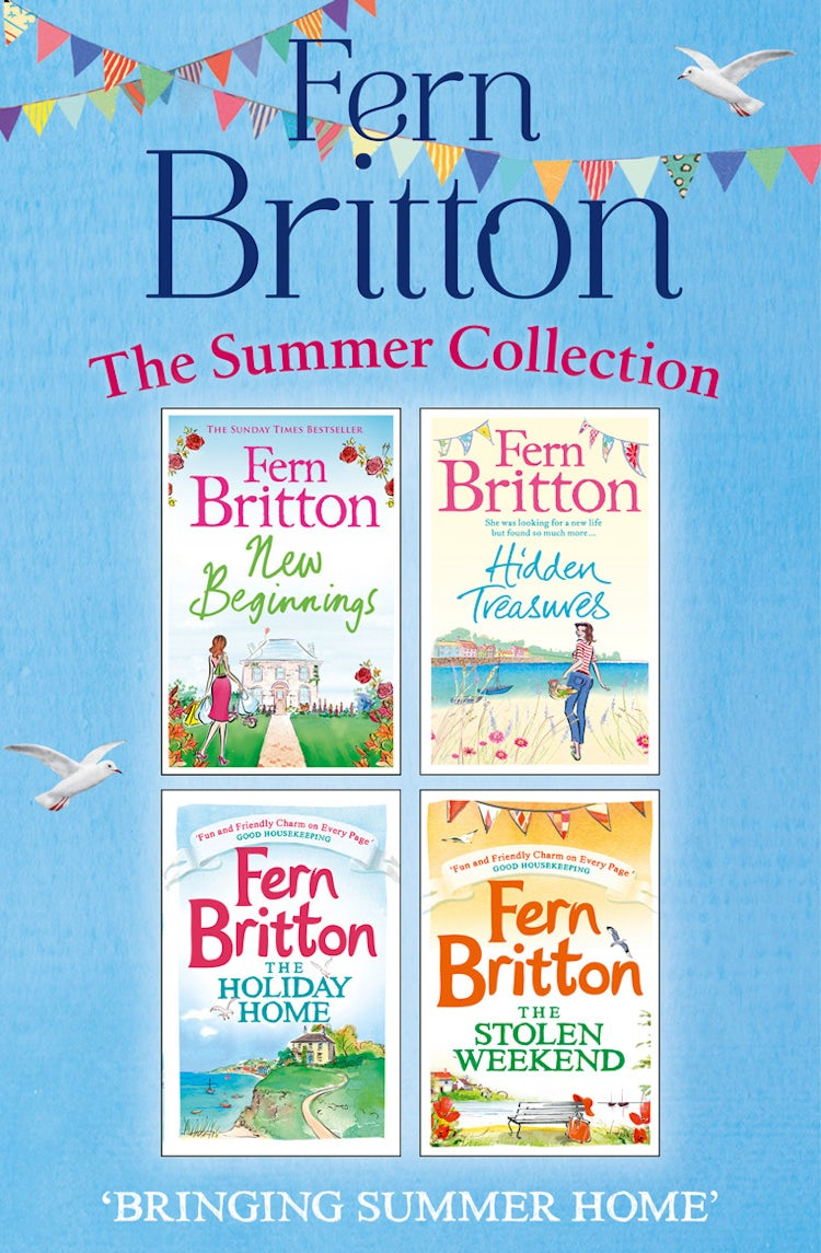 Cover image for Fern Britton Summer Collection: New Beginnings, Hidden Treasures, The Holiday Home, The Stolen Weekend, isbn: 9780008144111