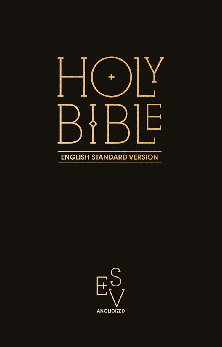 Cover image for Collins Anglicised ESV Bibles - Holy Bible: English Standard Version (ESV) Anglicised Pew Bible [Black], isbn: 9780008146153