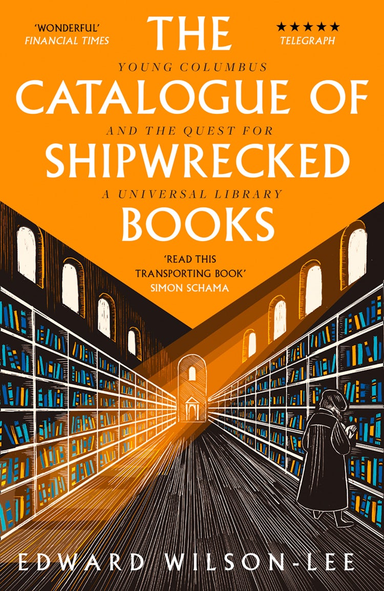 Cover image for The Catalogue of Shipwrecked Books: Young Columbus and the Quest for a Universal Library, isbn: 9780008146238
