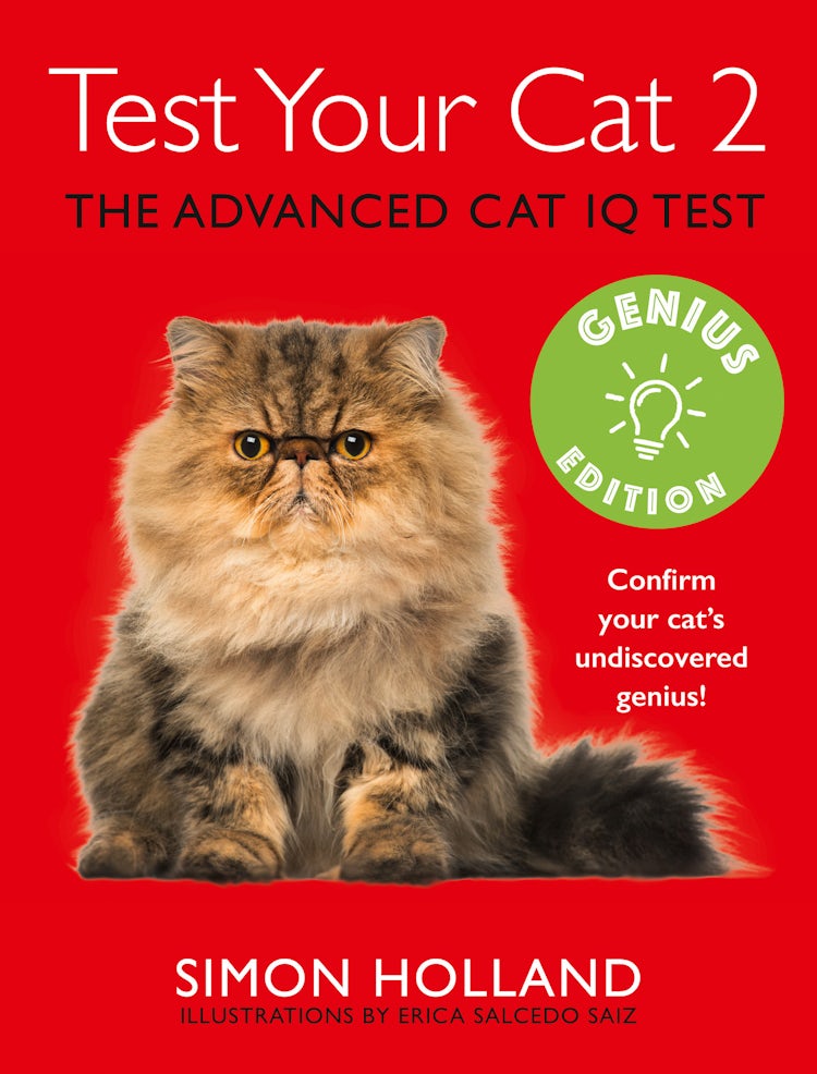 Cover image for Test Your Cat 2: Genius Edition: Confirm your cat’s undiscovered genius!, isbn: 9780008150426