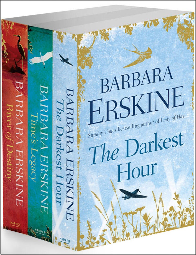 Cover image for Barbara Erskine 3-Book Collection: Time’s Legacy, River of Destiny, The Darkest Hour, isbn: 9780008160128